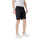 Bermudas de algodão preto Hugo Boss