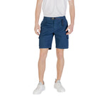 Bermudas de algodão azul Hugo Boss
