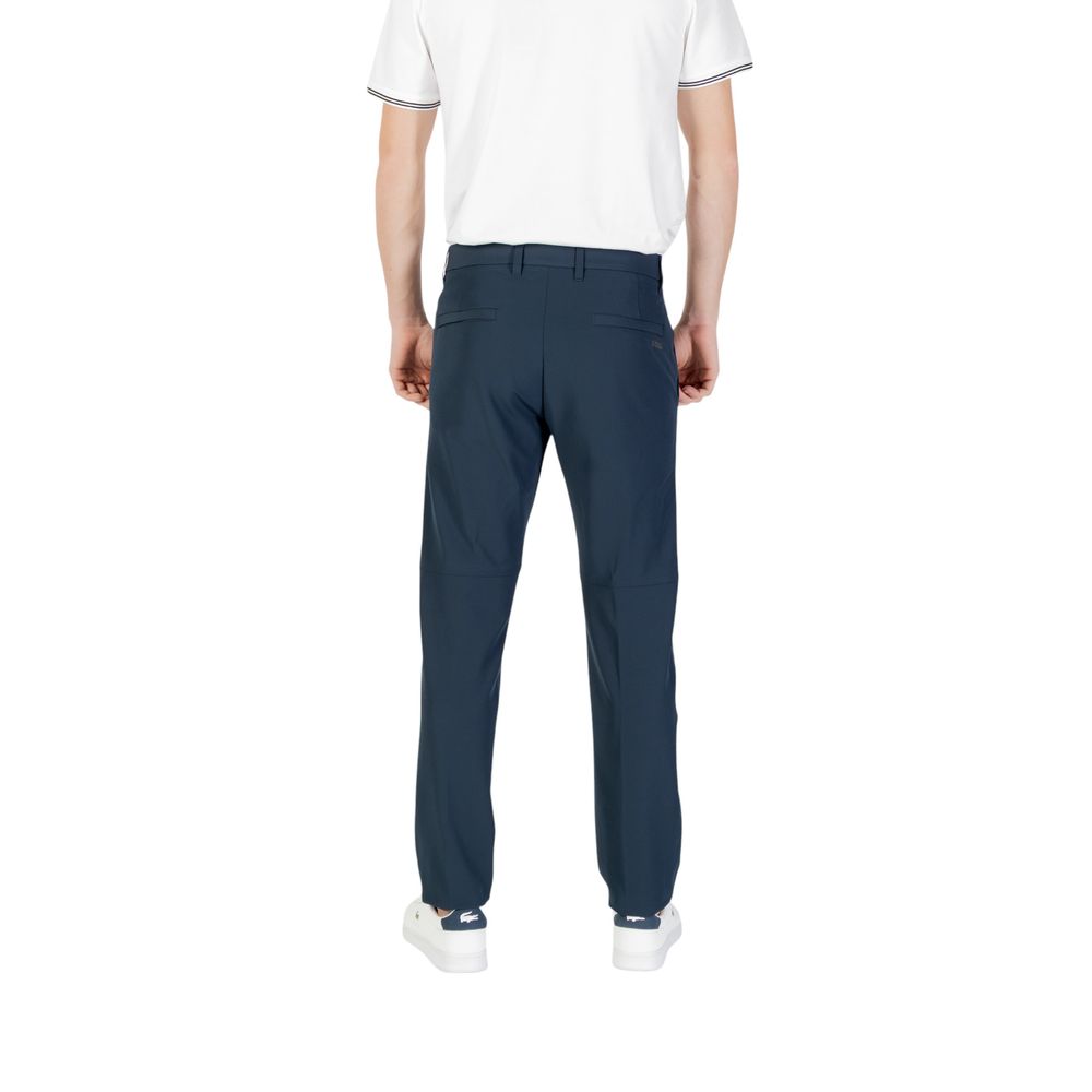 Calça skinny azul em poliéster Hugo Boss