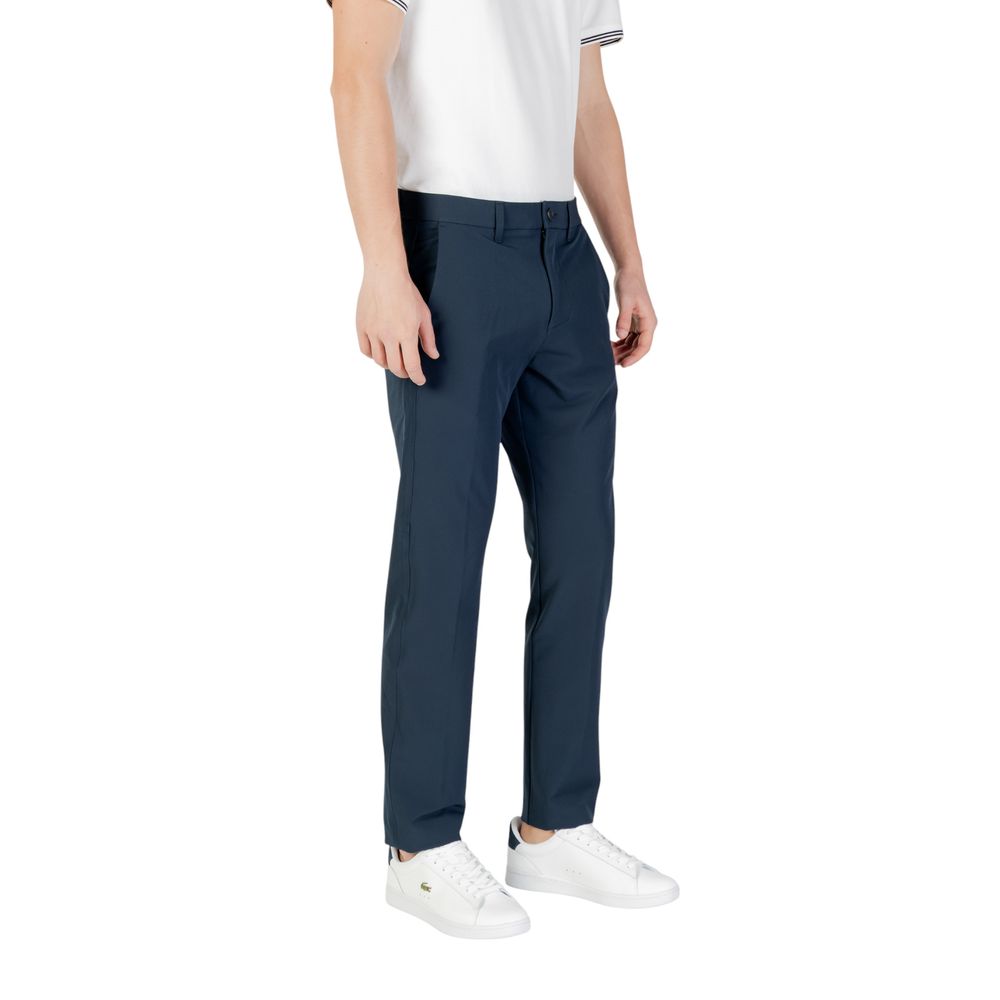 Calça skinny azul em poliéster Hugo Boss