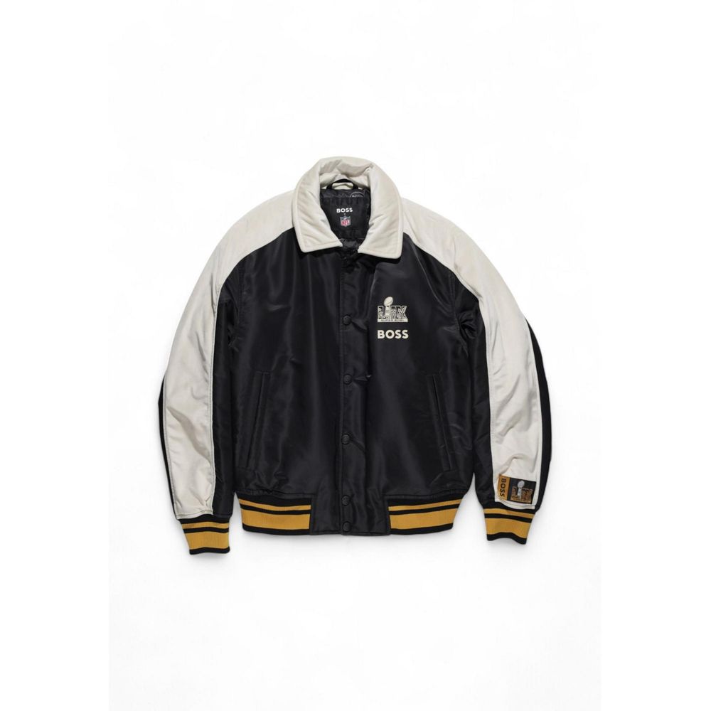 Casacos e blusões Hugo Boss em poliamida preta