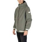 Replay Green Polyester Shell Jacket