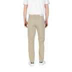 Replay Green Cotton Casual Pants