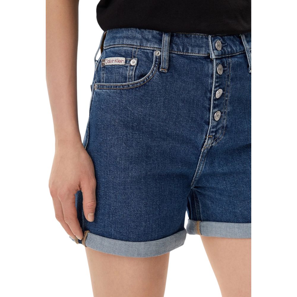 Calvin Klein Jeans, blaue Baumwollshorts