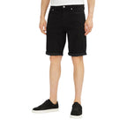 Calvin Klein Jeans Black Cotton Bermuda