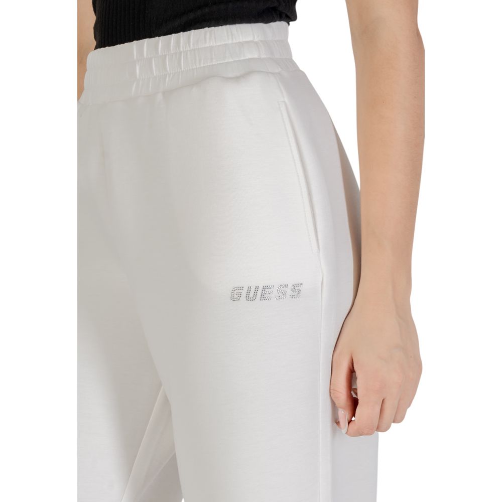 Guess Active Cream Viskose Jogginghose Trainingshose