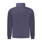 Napapijri Blue Cotton Men Sweater
