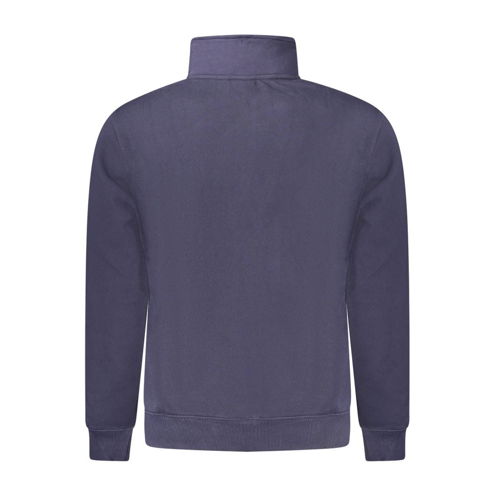 Napapijri Blue Cotton Men Sweater