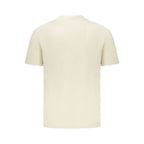 Napapijri Beige Cotton Men T-Shirt