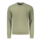 Napapijri Green Cotton Men Sweater