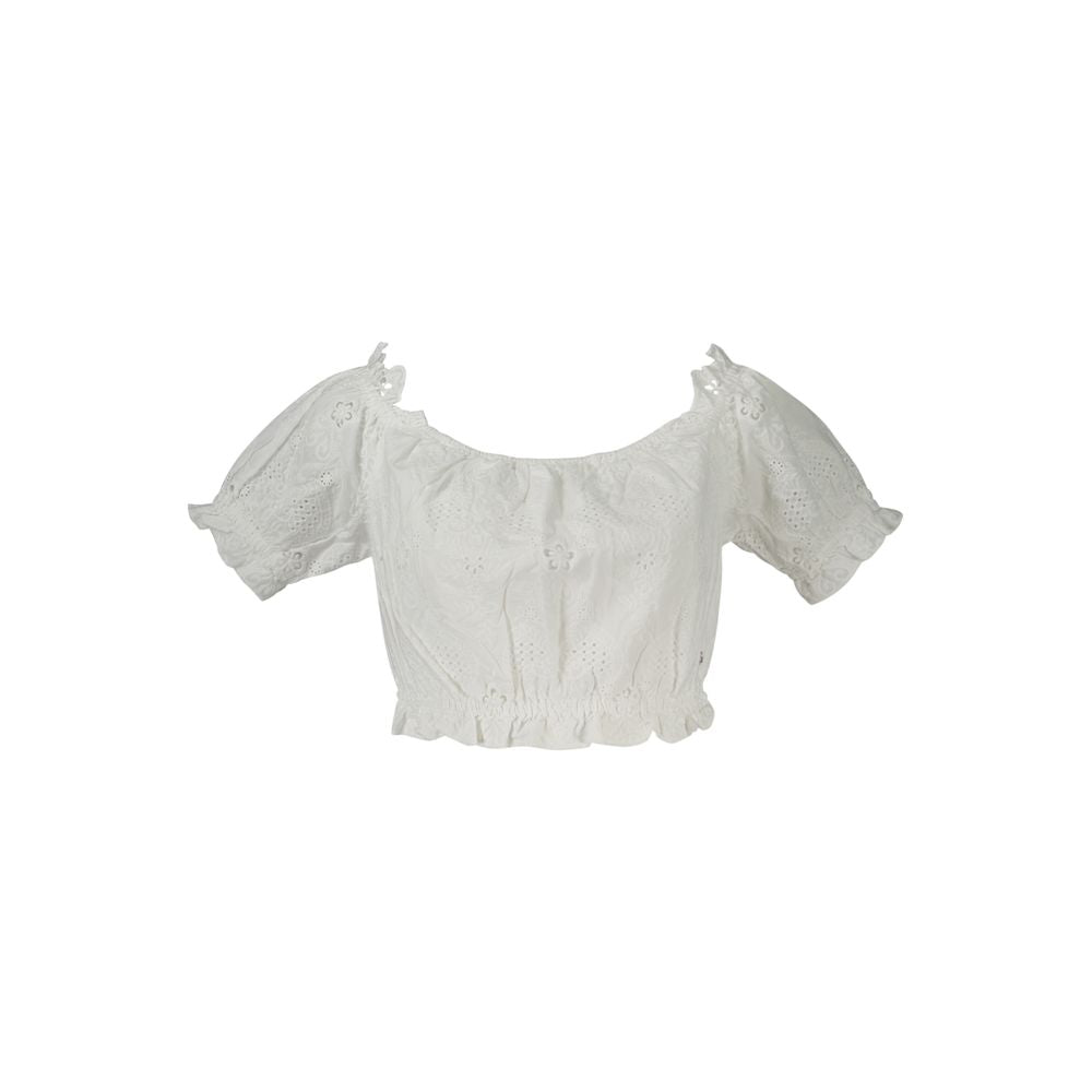 Guess Jeans White Cotton Shirt