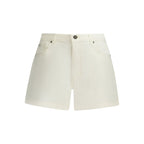 Guess Jeans White Cotton Short