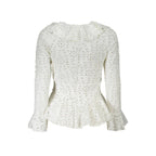 Desigual White Cotton Shirt