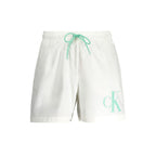 Calvin Klein White Polyester Swimwear