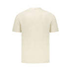 Napapijri Beige Cotton Men T-Shirt