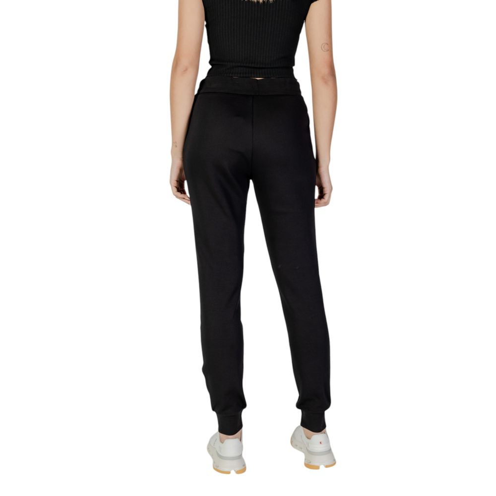 Calça de treino Armani Exchange preta em algodão