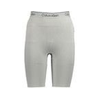 Calvin Klein Gray Polyester Pant