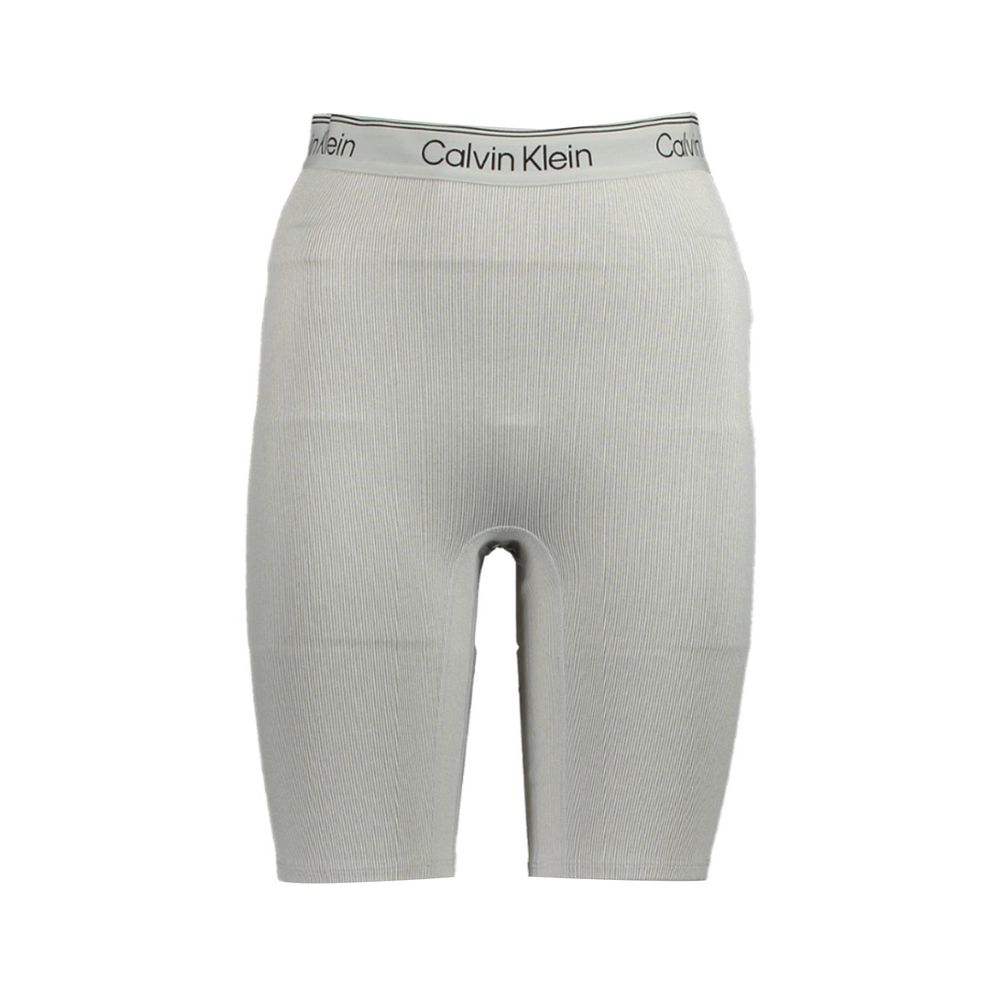 Calvin Klein Gray Polyester Pant