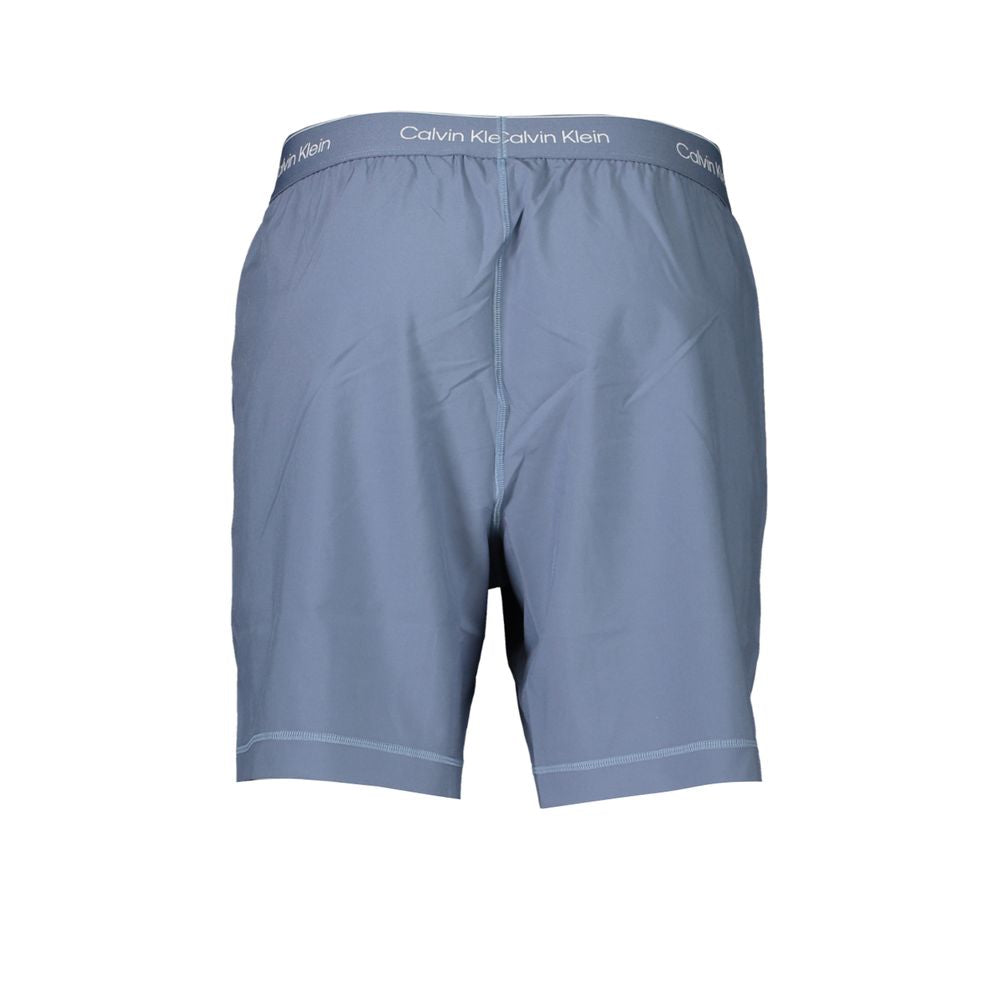 Calça Calvin Klein Azul em Poliéster