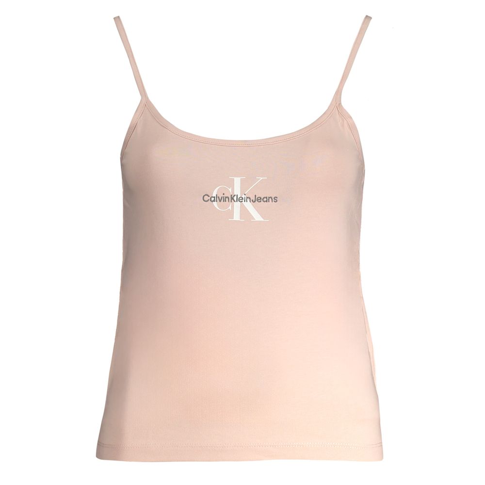 Calvin Klein Tanktop aus rosa Baumwolle