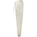 Calças de algodão cinzentas Calvin Klein