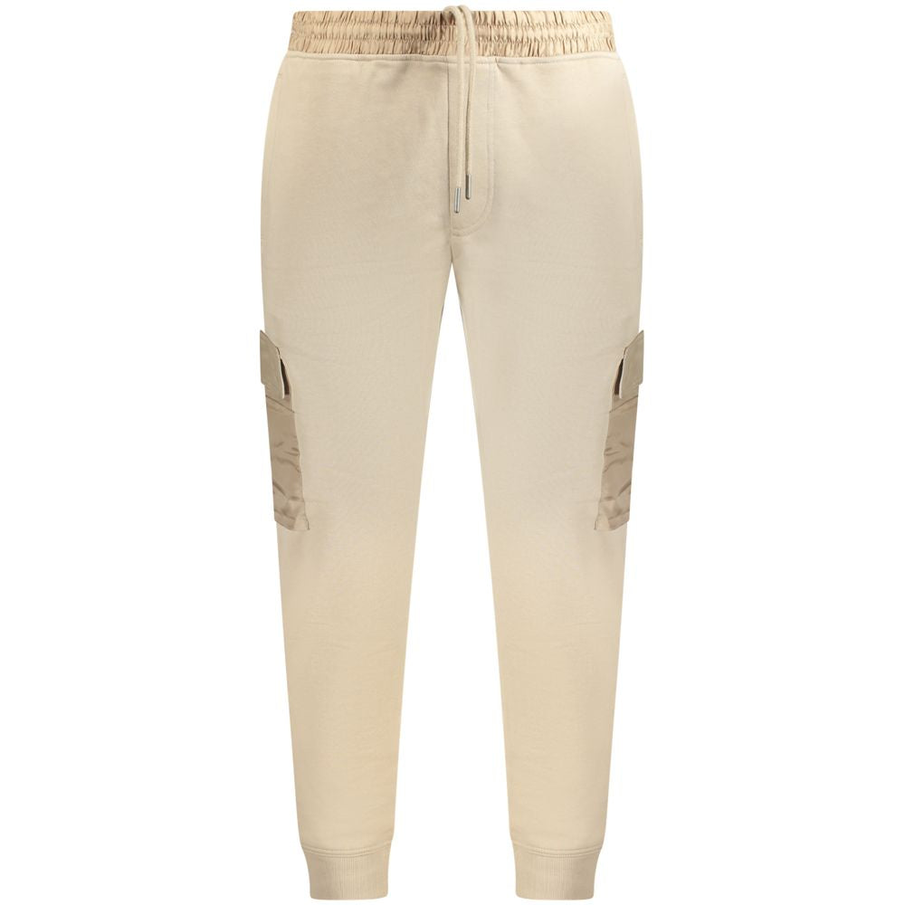 Hugo Boss Beige Cotton Pant