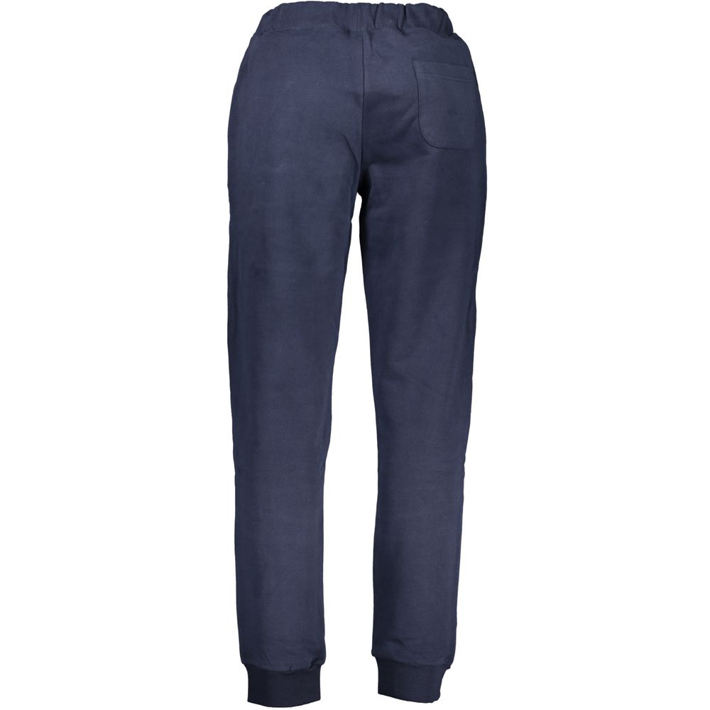 La Martina Blue Cotton Pant