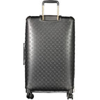 Guess Jeans Black Polyethylene Luggage And Travel