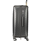 Guess Jeans Black Polyethylene Luggage And Travel