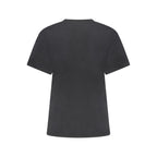 Napapijri Black Cotton T-Shirt
