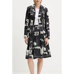 Desigual Black Cotton Jackets & Coat