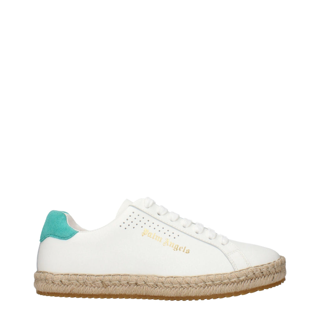 Palm Angels Sneaker aus weißem Leder (Low Top)