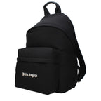 Palm Angels Black Fabric Backpack