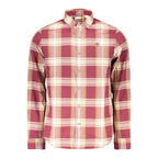 Timberland Red Cotton Men Shirt