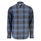 Timberland Blue Cotton Men Shirt