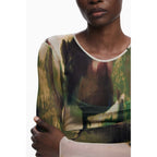 Desigual Green Polyester Women Dress