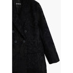 Desigual Black Polyester Women Coat