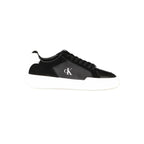 Calvin Klein Black Leather Men Sneaker