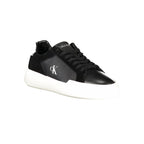 Calvin Klein Black Leather Men Sneaker