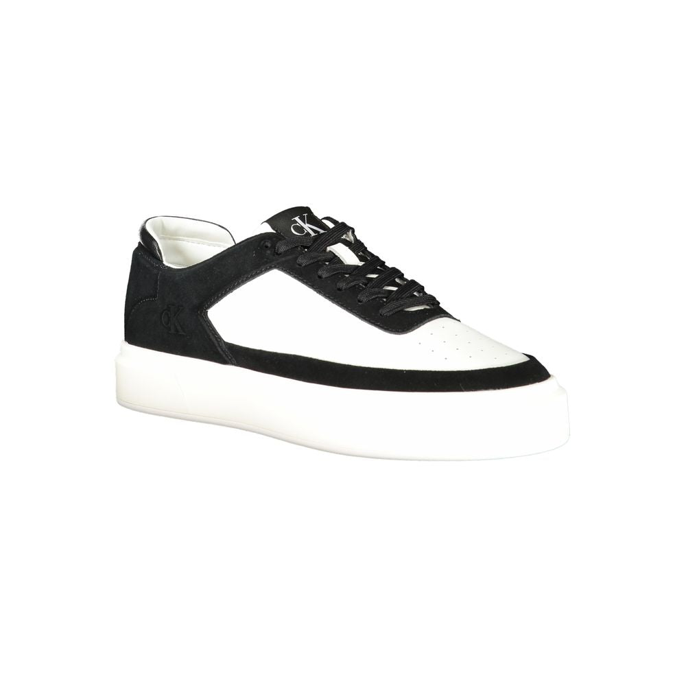 Calvin Klein White Leather Men Sneaker