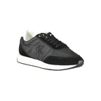 Calvin Klein Black Leather Women Sneaker