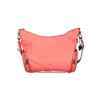 Bolsa em polietileno rosa da marca Guess Jeans
