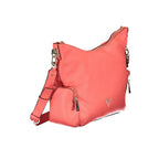 Bolsa em polietileno rosa da marca Guess Jeans