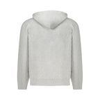 Calvin Klein Gray Cotton Mens Hooded Sweater