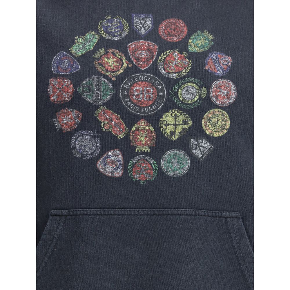 Balenciaga Spiral Crest Hoodie