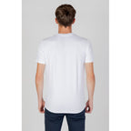 T-shirt Armani Exchange em algodão branco