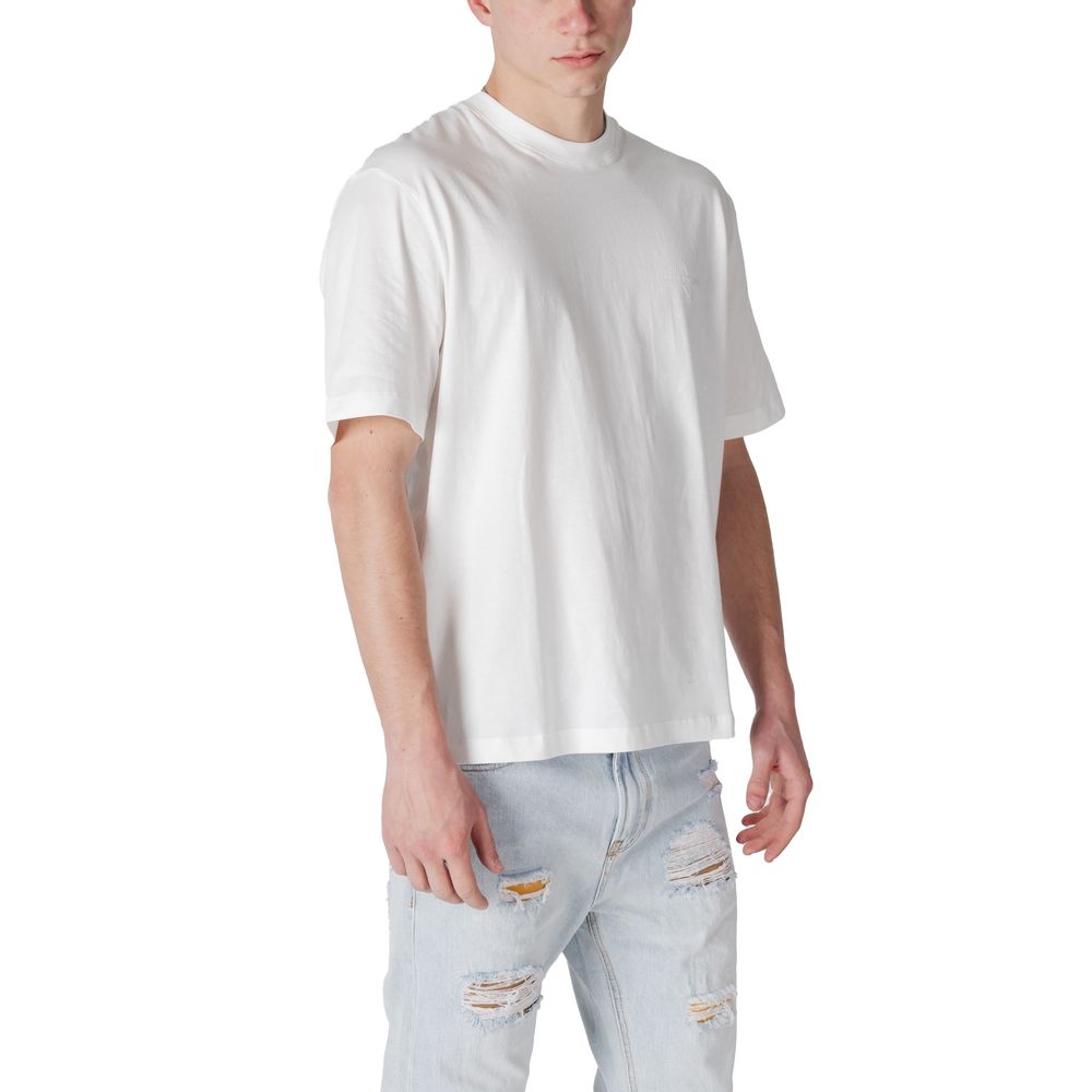 T-shirt Armani Exchange em algodão branco