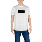 T-shirt Armani Exchange em algodão branco