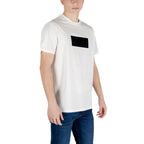 T-shirt Armani Exchange em algodão branco