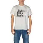 T-shirt Replay de algodão branco